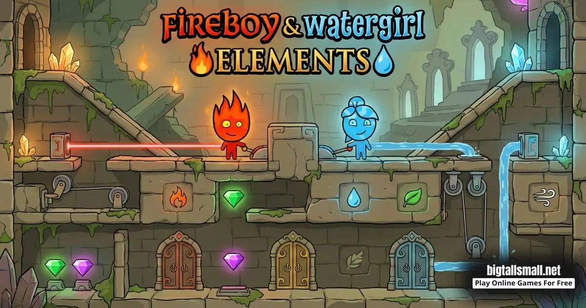 Play Fireboy and Watergirl Unblocked Online For Free