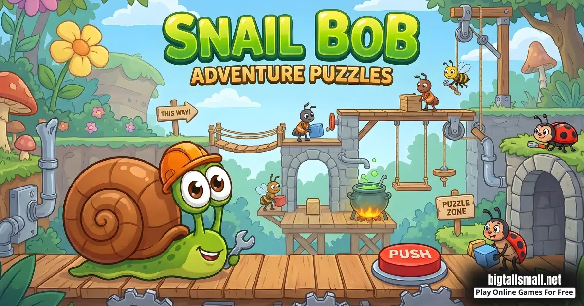 Play Snail Bob Unblocked Online For Free